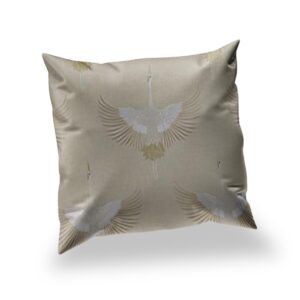 Kussen Kussen Aravalli – demoiselle – kraanvogel gold